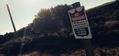 Trespassing